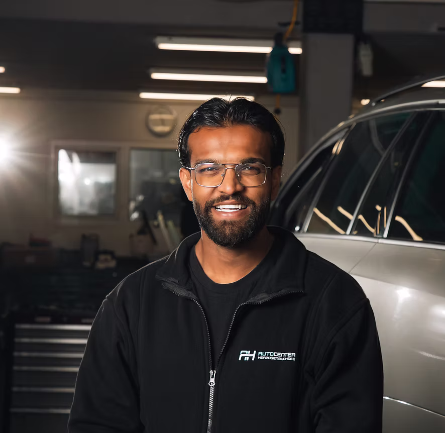 Sangithan Krishnarajah, Werkstattleiter beim Autocenter Herzogenbuchsee